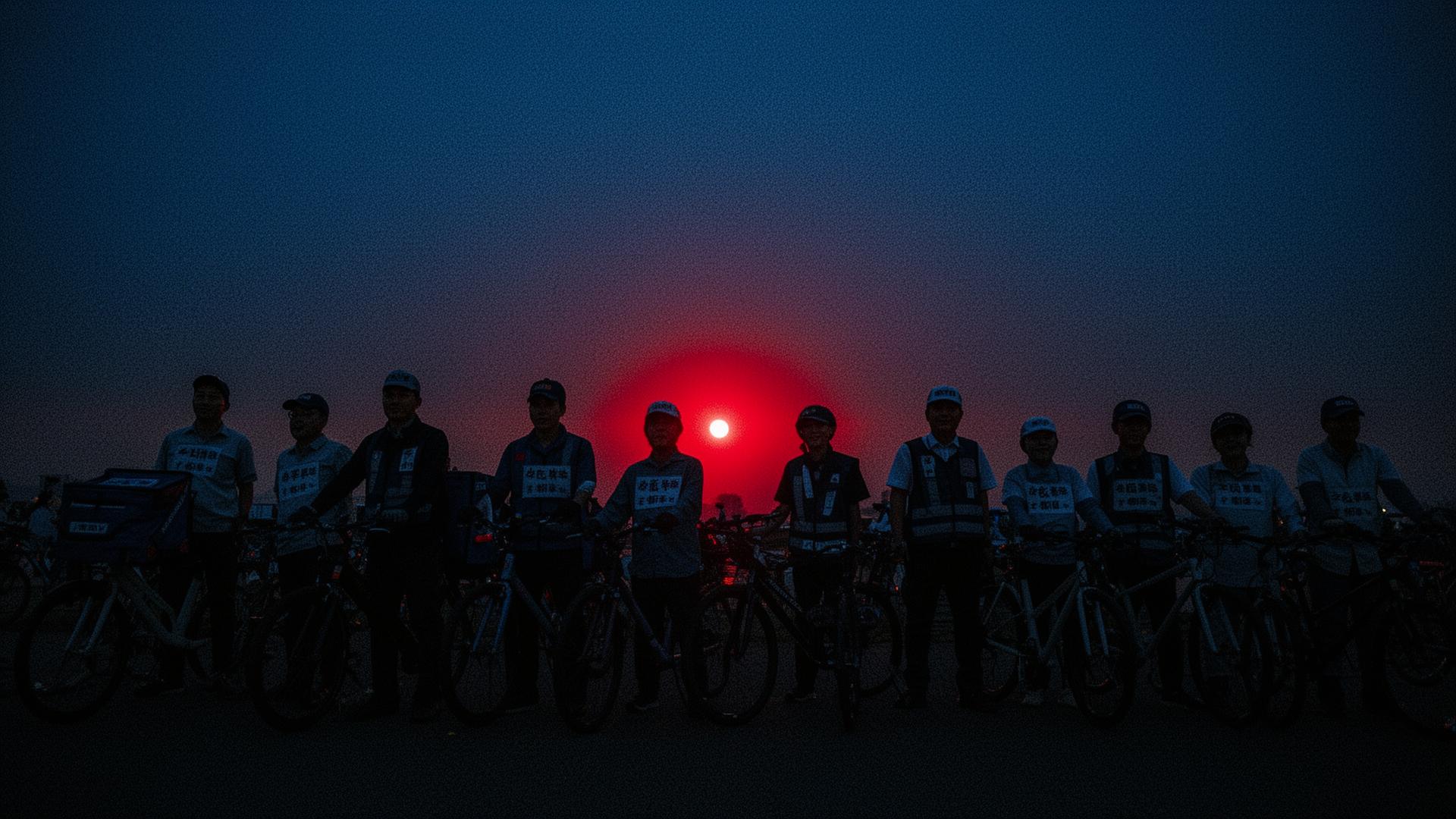 夜明けの空